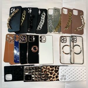 Assortment of 20 iPhone 12 Pro Max phone cases